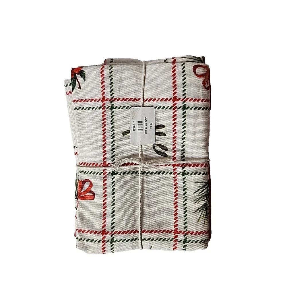Sur La Table 3 Cotton Christmas Kitchen Towels 20
